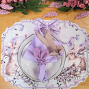 Sua Mesa em Clima de Primavera: Kit com 4 Jogos Americanos Impermeáveis Jardins