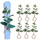 Um Toque de Natureza à Mesa: Porta-Guardanapos Tropical Eucalipto