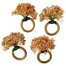 Um Toque de Delicadeza que Floresce à Mesa: Kit 4 Porta-Guardanapos Camomil