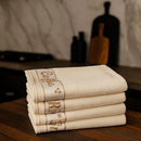 ✨ Pano de Copa Jacquard Branco e Bege 45 x 70 cm – Absorção e Detalhes que Valorizam sua Cozinha