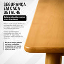 Um Cantinho Só Seu: Penteadeira de Madeira com Espelho e Design Artesanal